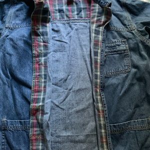 Denim long sleeve jacket